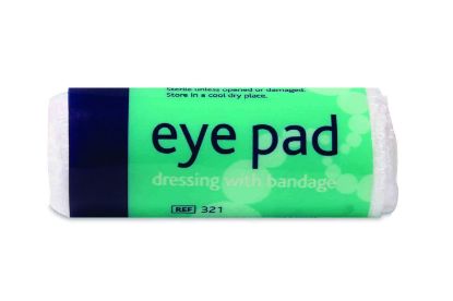 Picture of Eye Pad with Bandage pk 10 