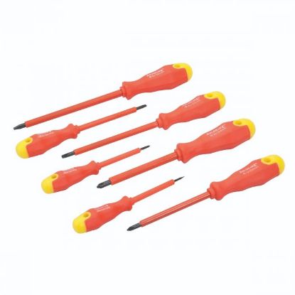 Picture of Insulated soft-grip screwdriver set 