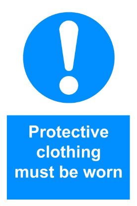 Picture of Protective Clothing Must Be Worn