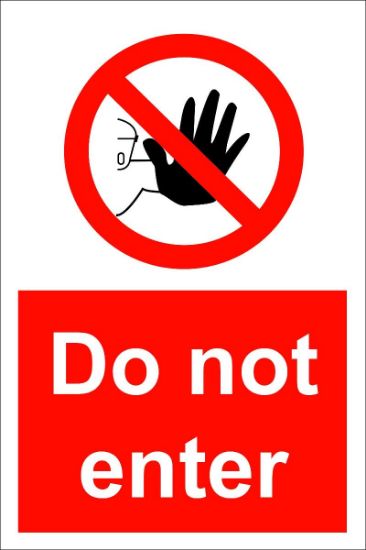 Picture of Do Not Enter