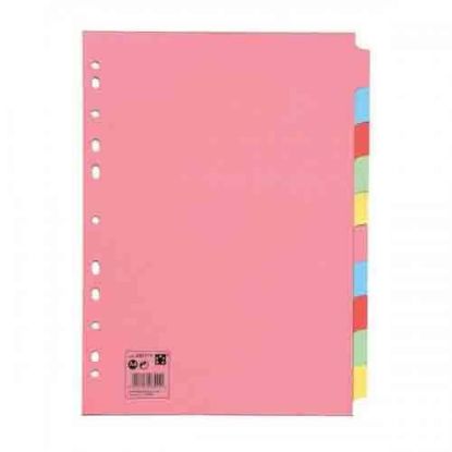 Picture of 5 Star Subject Dividers 10-Part A4