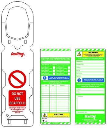 Picture of Scaffold Tags Holders & Inserts