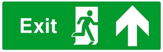 Picture of Fire Exit-Up