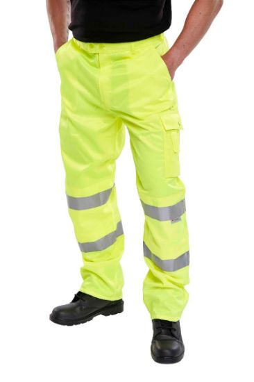 Picture of Hi- Visibility Polycotton Work Trouser