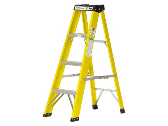 Picture of 4 Step Fibreglass Ladder 