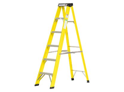 Picture of 6 Tread Fibreglass Step Ladder 