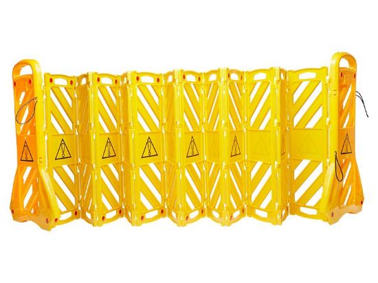 Picture of Portable 3.8m Expandable Barrier Yellow