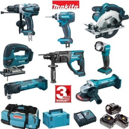 Picture of Makita - 8 Piece Power Tool