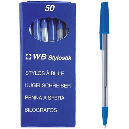 Picture of Blue Ball point Pens pack of 50 