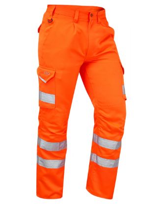 Picture of Hi-Visibility Tailored Cargo Trouser - Orange