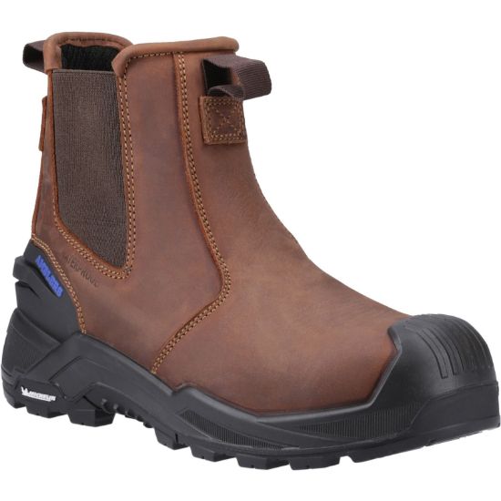 Picture of AS982C Brown Dealer Boot