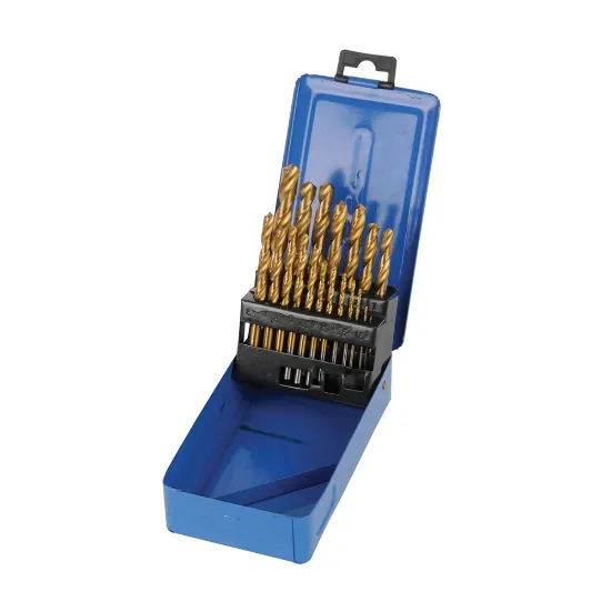 Picture of Titanium Coated Drill Bit Set 19 Piece