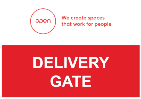 Picture of OC Delivery gate