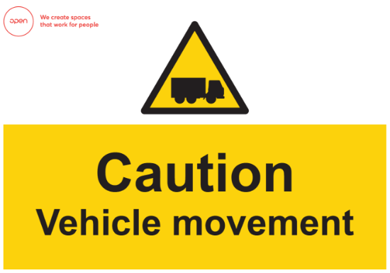 Picture of OC Caution Vehicle Movement 