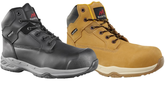 Picture of Flint Black/Honey Driver Boot 