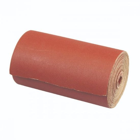 Picture of Aluminium oxide. 50m x 115mm wide industrial quality, long life abrasive. - copy