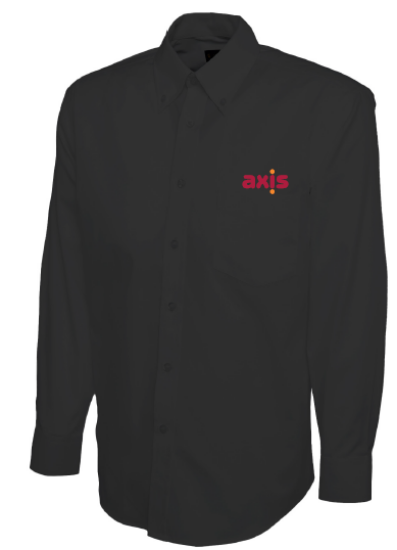 Picture of Axis Mens Long Sleeve Oxford Shirt