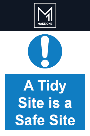 Picture of A Tidy Site Is a Safe Site