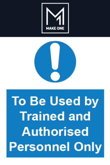 Picture of To Be Used By Trained & Authorised Personnel Only