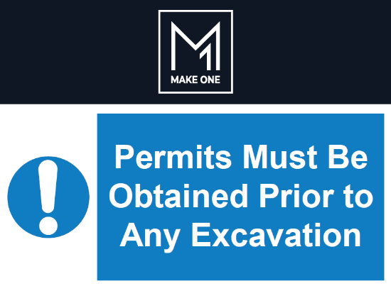 Picture of Permits Must Be Obtained Prior To Any Excavation