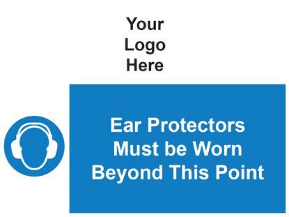 Picture of Ear Protectors Must Be Worn Beyond This Point
