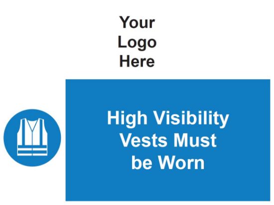 Picture of High Visibility Vests Must Be Worn