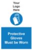 Picture of Protective Gloves Must Be Worn 