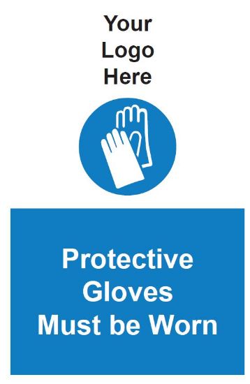 Picture of Protective Gloves Must Be Worn 