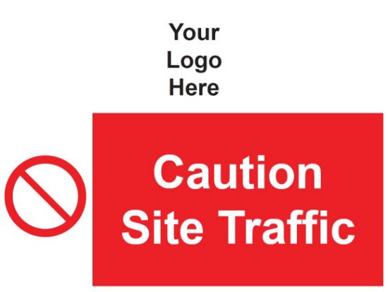 Picture of Caution Site Traffic 
