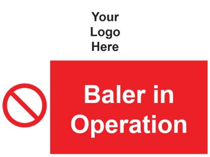 Picture of  Baler in Operation 