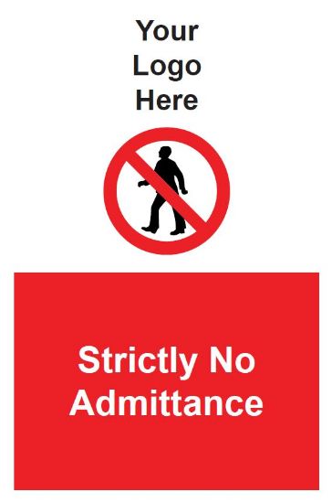 Picture of Strictly No Admittance