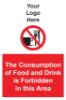 Picture of The Consumption of Food and Drink is Forbidden in this Area