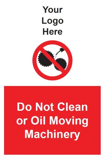 Picture of Do Not Clean or Oil Moving Machinery