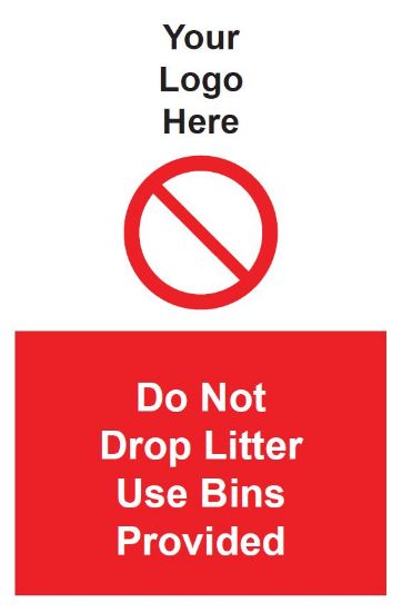 Picture of Do Not Drop Litter Use Bins Provided 
