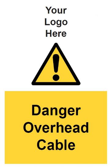 Picture of Danger Overhead Cable 