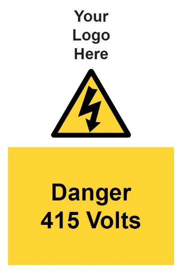 Picture of Danger 415 Volts 