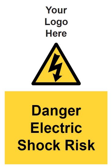 Picture of Danger Electric Shock Risk 