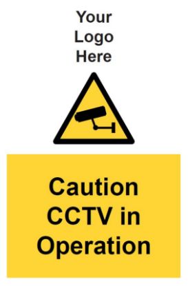 Picture of Caution CCTV in Operation 
