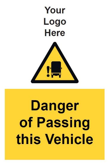 Picture of Danger of Passing this Vehicle