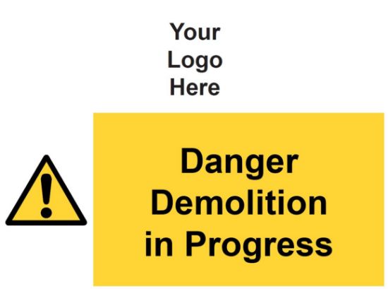 Picture of Danger Demolition in Progress
