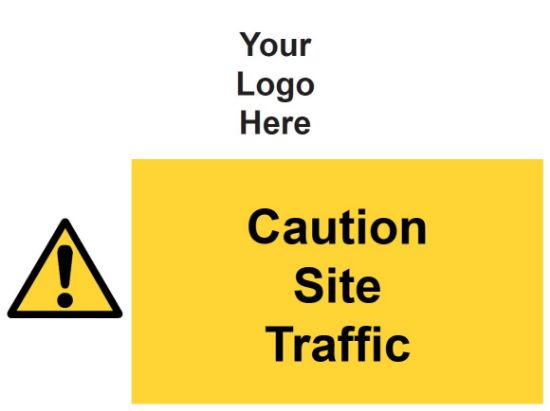 Picture of Caution Site Traffic 