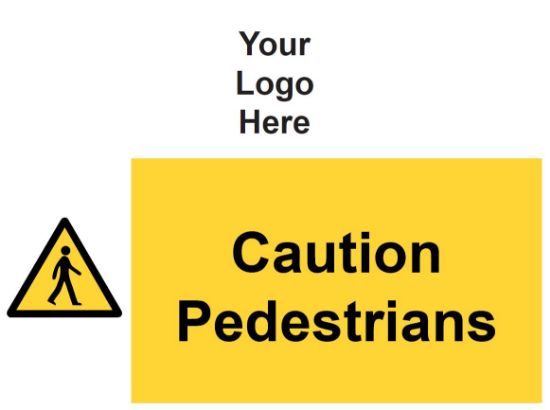 Picture of Caution Pedestrians