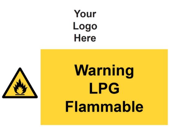 Picture of Warning LPG Flammable