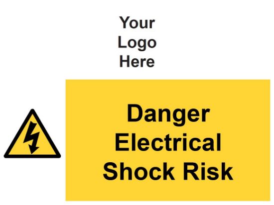 Picture of Danger Electrical Shock Risk 