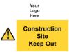 Picture of Construction Site Keep Out 