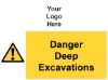 Picture of Danger Deep Excavation 