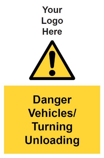Picture of Danger Vehicles Turning Unloading 