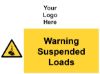 Picture of Warning Suspended Loads 
