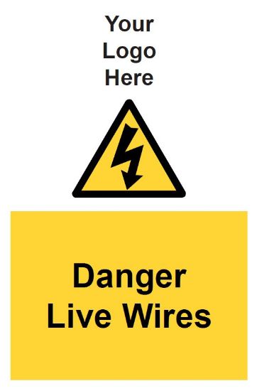 Picture of Danger Live Wires 