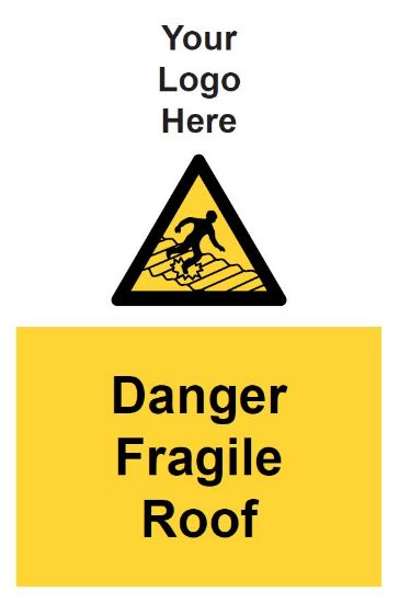Picture of Danger Fragile Roof 